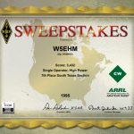 1995 CW Sweepstakes