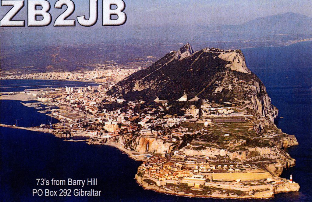 ZB2JB QSL