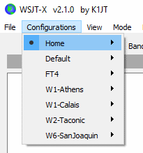 WSJT Configs