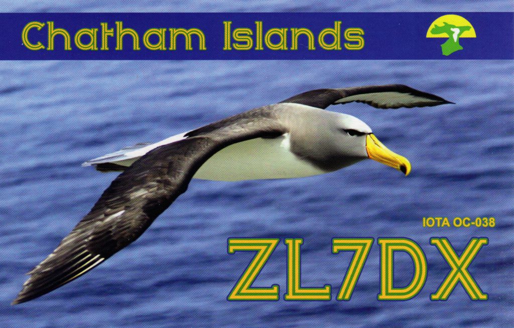 ZL7DX QSL Card