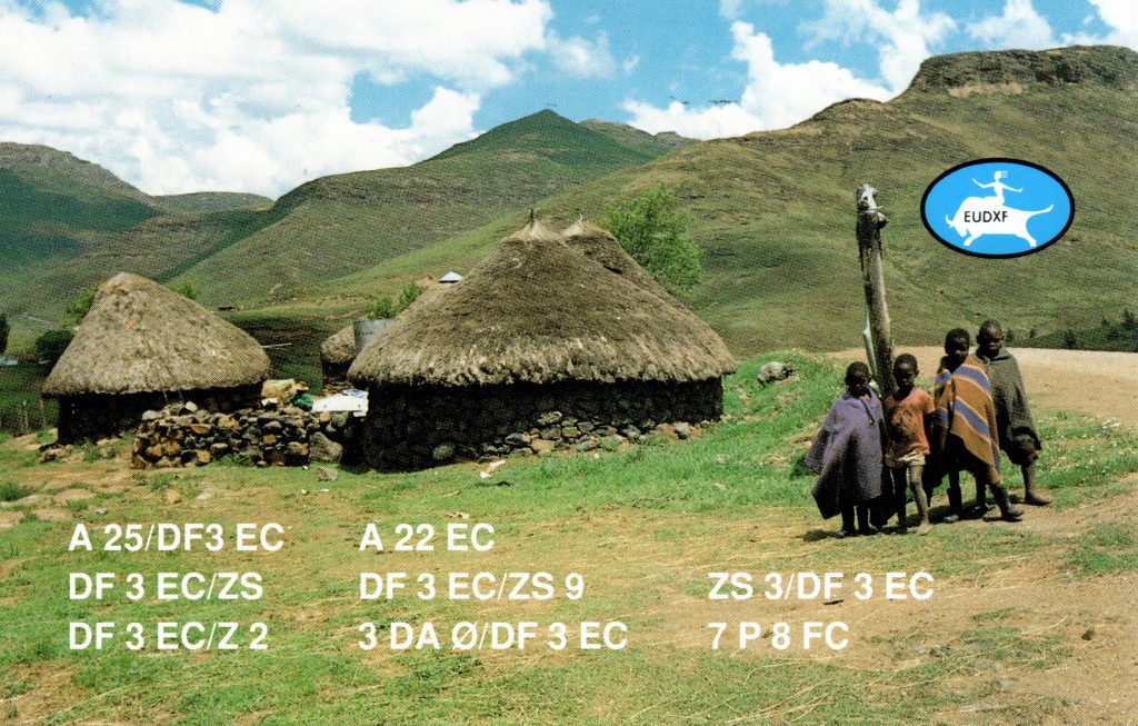 A22EC QSL Card