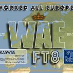 Worked All Europe (FT8DMC)