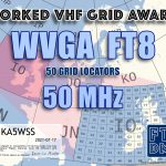 Worked VHF Grid Award