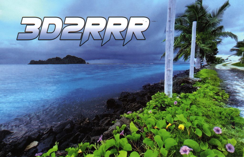 3D2RRR QSL Card