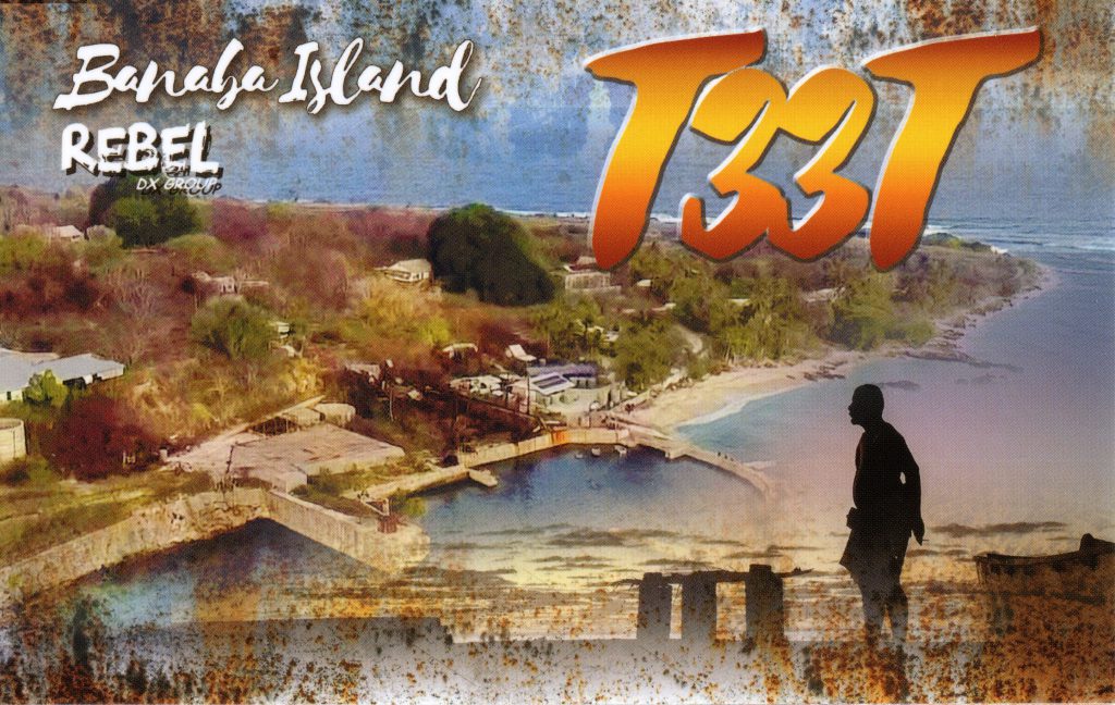 T33T QSL Card