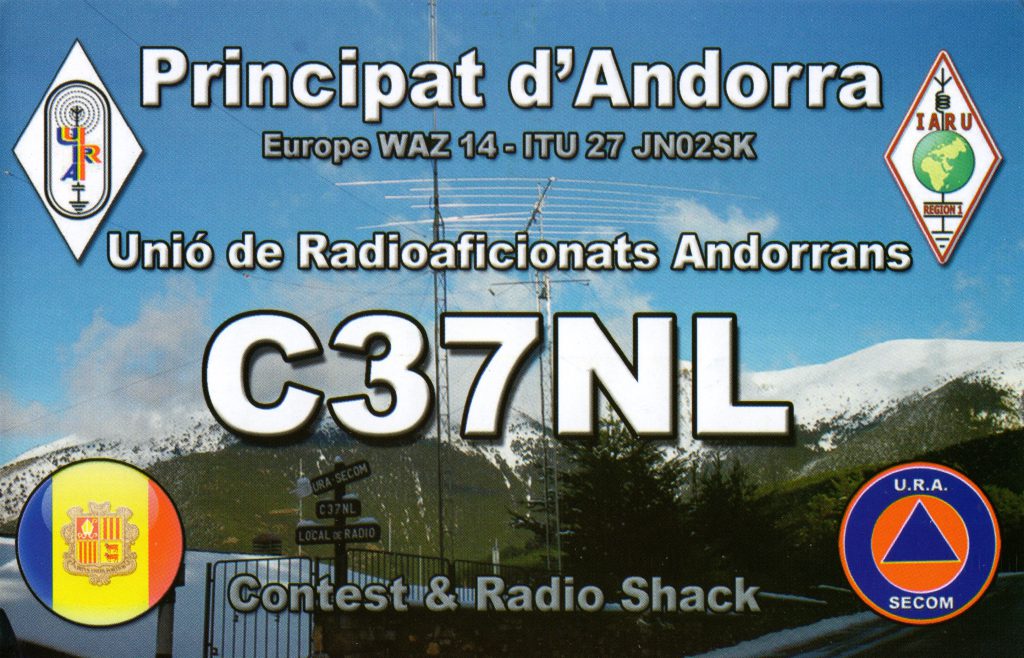 C37NL QSL Card