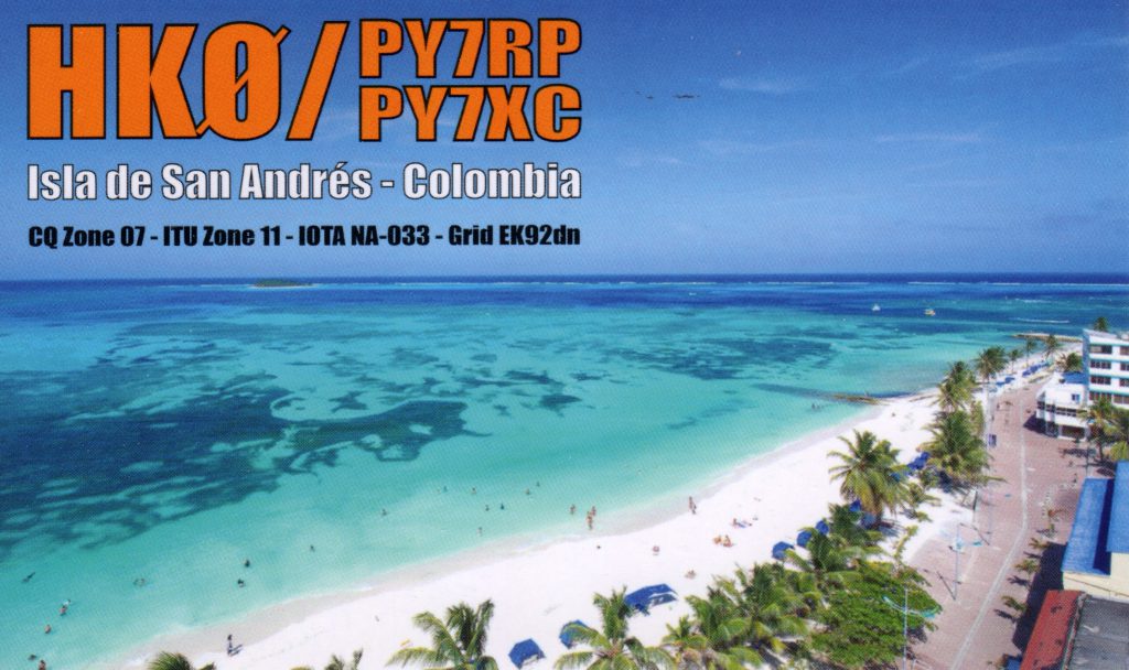 HK0/PY7RP QSL Card