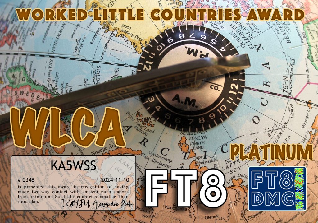 Worked Little Countries Award