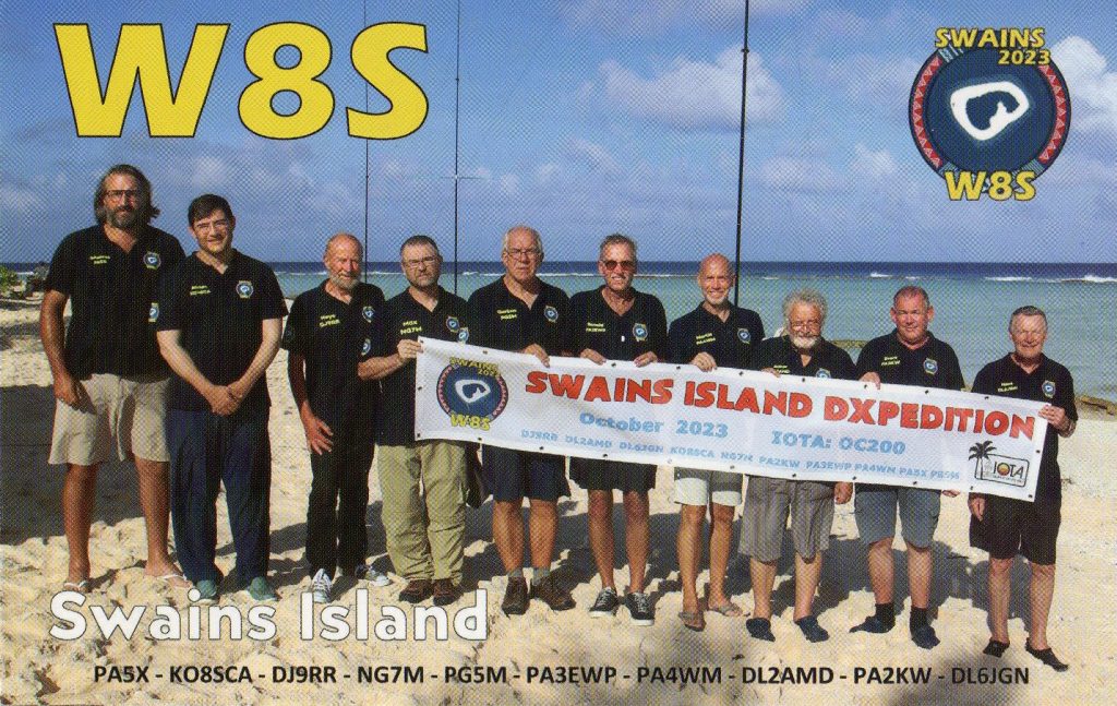 W8S QSL Card